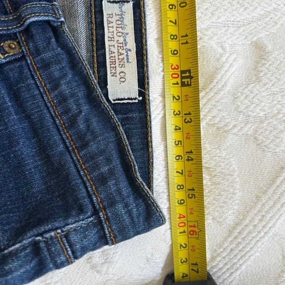 Polo Ralph Lauren Kelly Jeans Size 12R (9" Rise ) Bootcut Y2K Preppy - Picture 9 of 14
